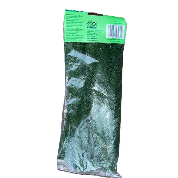 14" Pine Twist Ties 10 Pine Garland Hangers Holiday Decorating made Easy 10 Pk - Picture 2 of 3